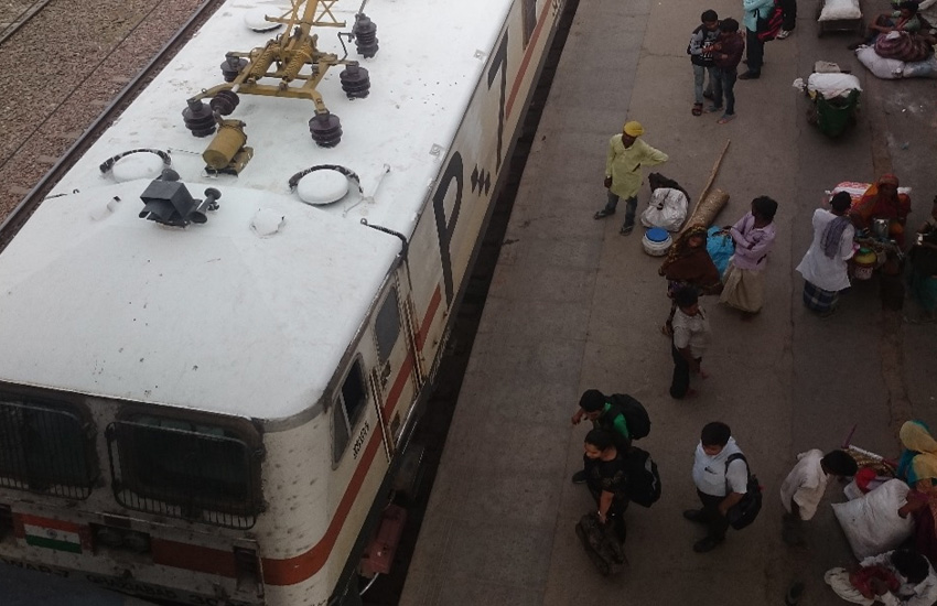 Summer Seal cool roof paint applied on Locomotive of Indian Railway,